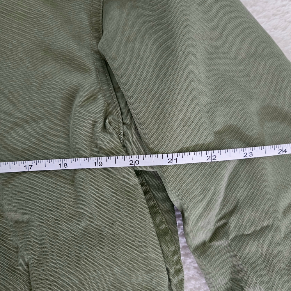NWT Levi's Canvas Zip Green Jacket Size M Utility Streetwear Athleisure Casual - Picture 10 of 13